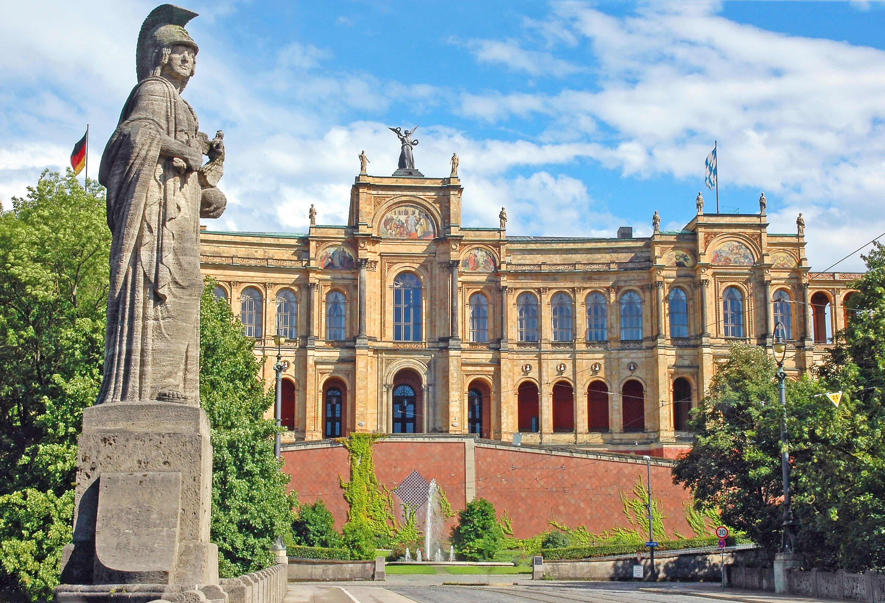 Bild vom Maximilianeum, Bayerischer Landtag