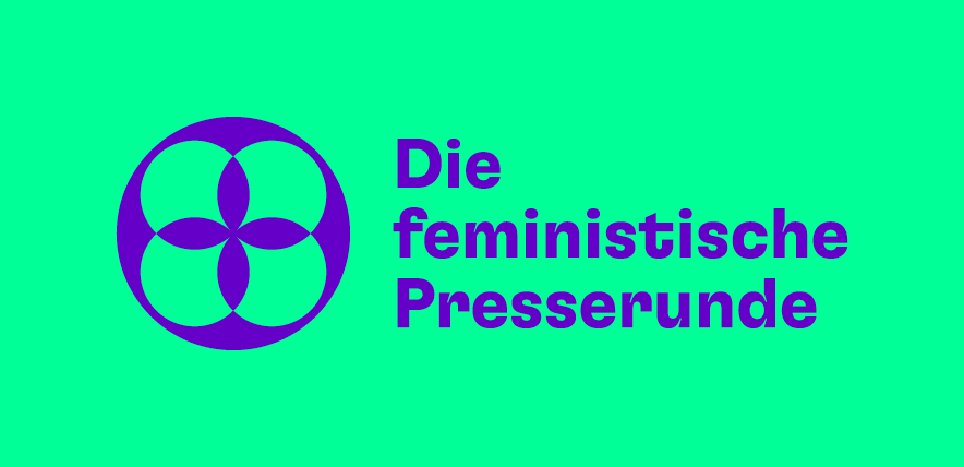 Die feministische Presserunde Feministische Presserunde, Logo