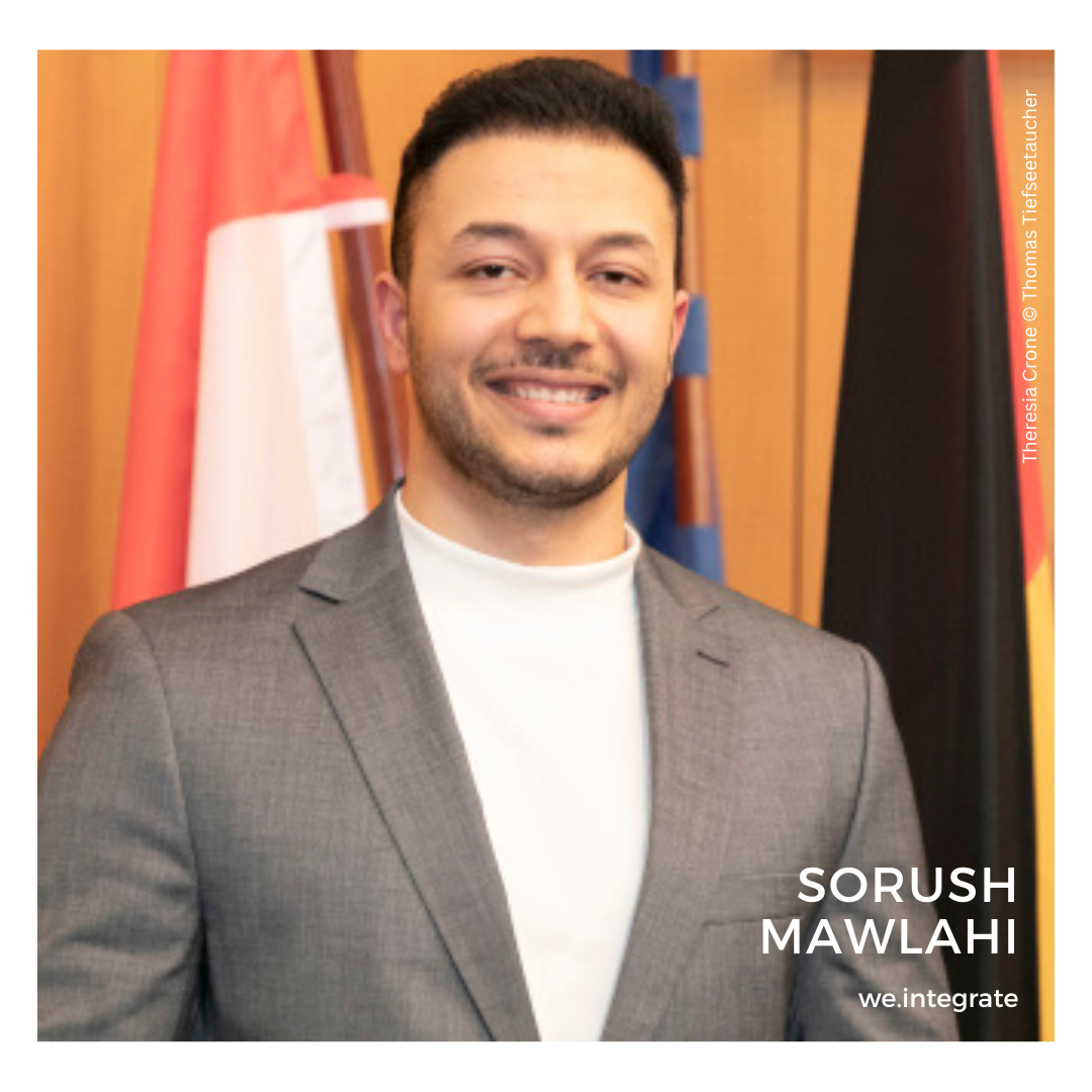 Portait vom Referent Sorush Mawlahi