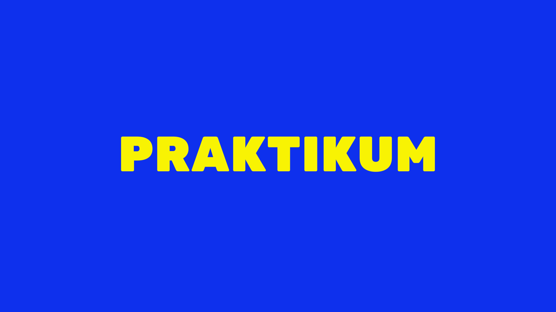Praktikum