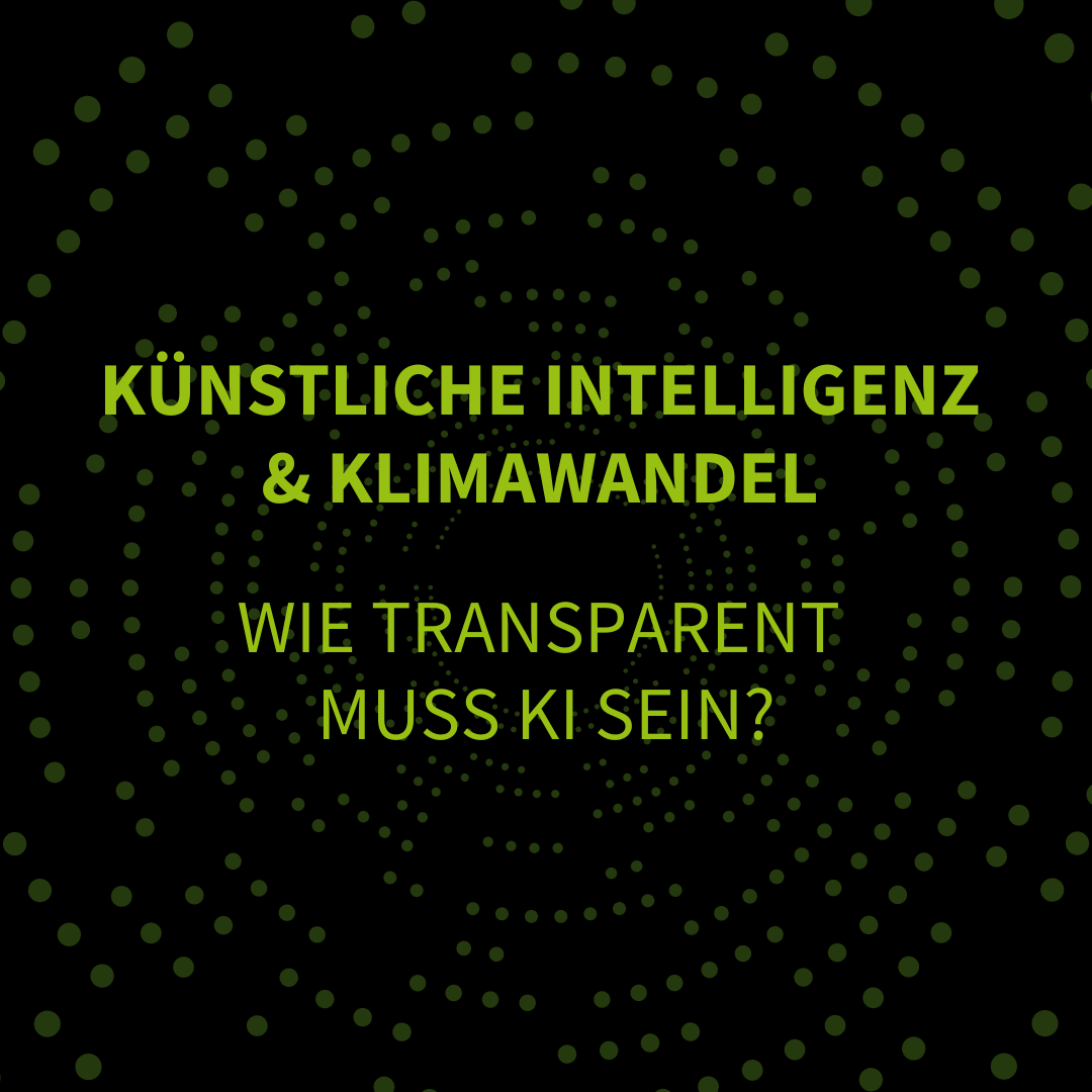 Titelbanner: wie transparent muss KI sein?