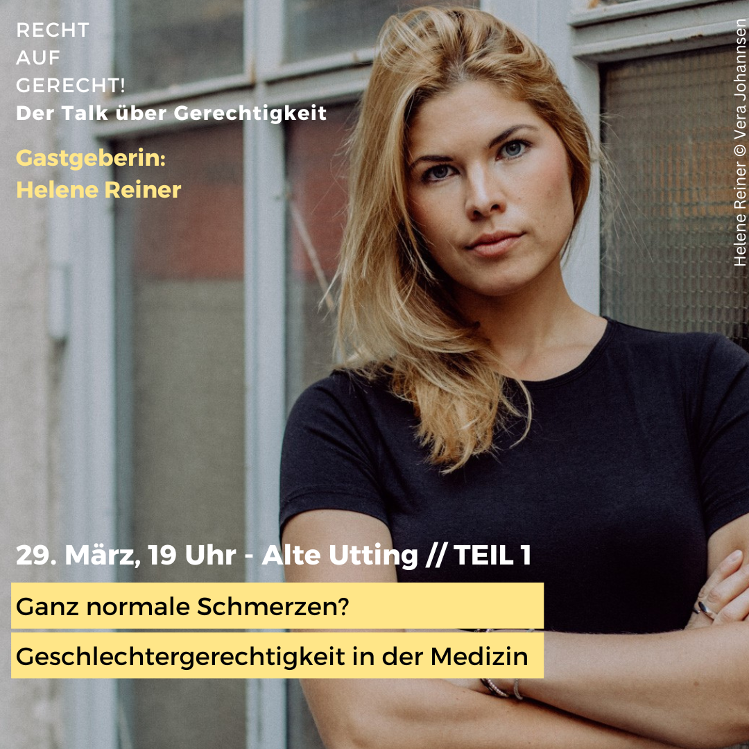 Helene Reiner, unsere Moderatorin