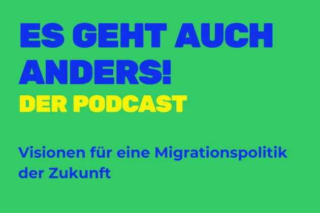 Podcastcover mit Titel der Reihe