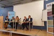 Podiumsdiskussion in Nürnberg mit u.a. Leoluca Orlando