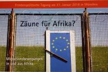 Zäune für Afrika - Veranstaltungsplakat