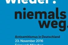 Einladungsflyer Antisemitismus in Deutschland