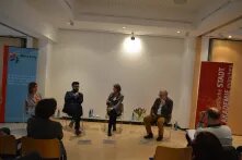 Podiumsdiskussion am Ende der Tagung