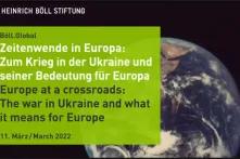 Veranstaltungsflyer "Zeitwende in Europa"