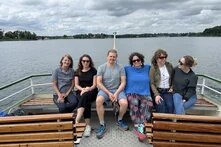 Gruppenbild vom Team am Chiemsee