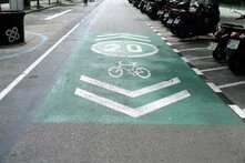 "Superilla" im Stadtteil Poble Nou, Barcelona