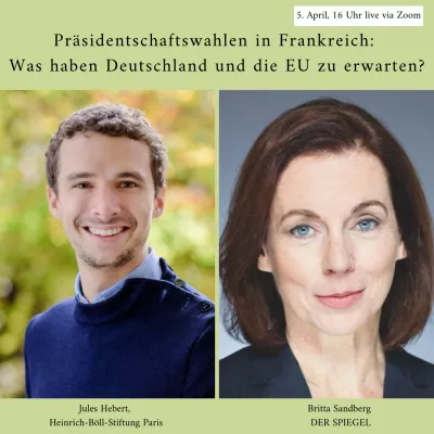 Jules Hebert und Britta Sandberg