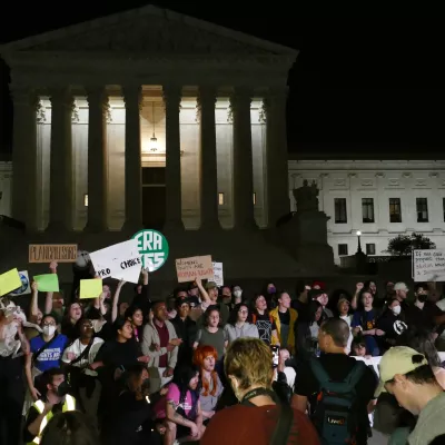 Demo vor dem Supreme Court