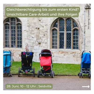 Aufzeichnung: Gleichberechtigung bis zum ersten Kind? (28.6.)