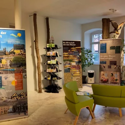 Bild der Wasserausstellung in Ebrach