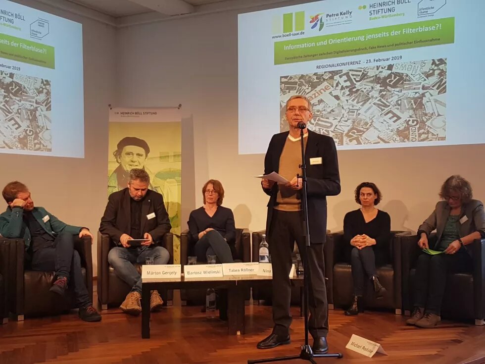 Begrüßung der Tagung in Stuttgart