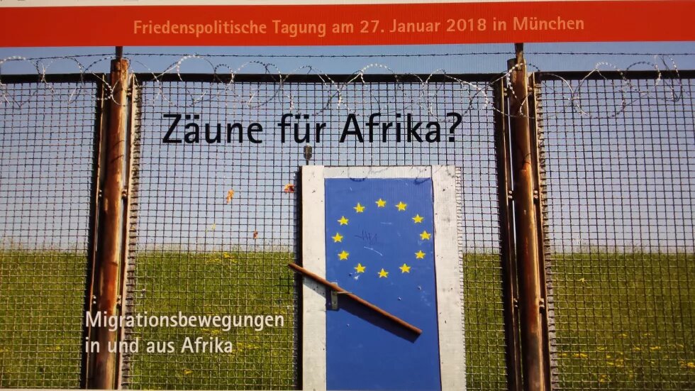 Zäune für Afrika - Veranstaltungsplakat Zäune für Afrika - Veranstaltungsplakat