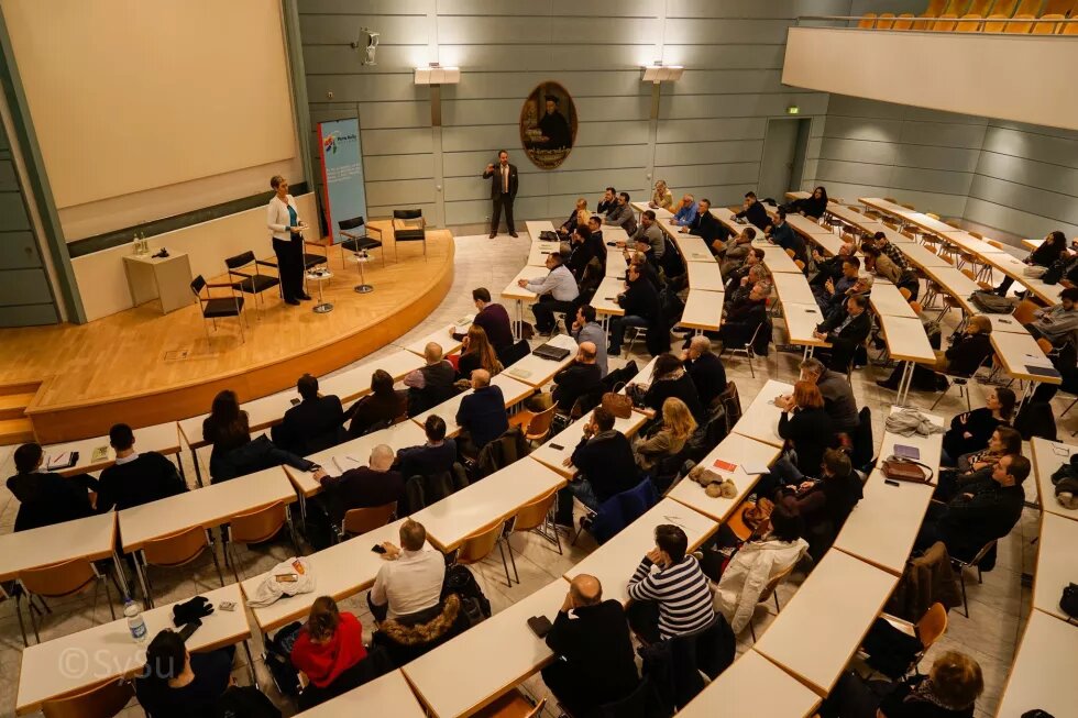 Ulrike Lunacek an der Hochschule für Philosophie Ulrike Lunacek an der Hochschule für Philosophie