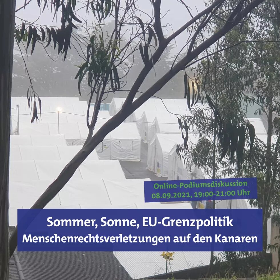 Sommer, Sonne, EU-Grenzpolitik Veranstaltungsbild Sommer, Sonne, Grenzpolitik