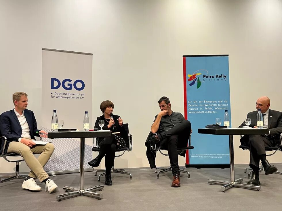 Gemeinsam für die Zukunft Podium