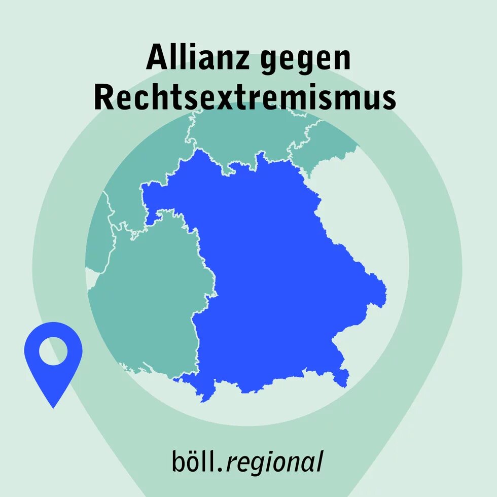 Bayernkarte mit Titel der Podcastfolge