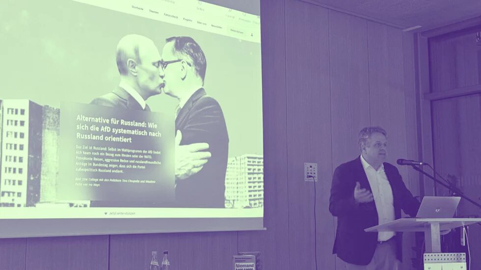 Correctiv auf Tour - Passau, Marcus Bensmann