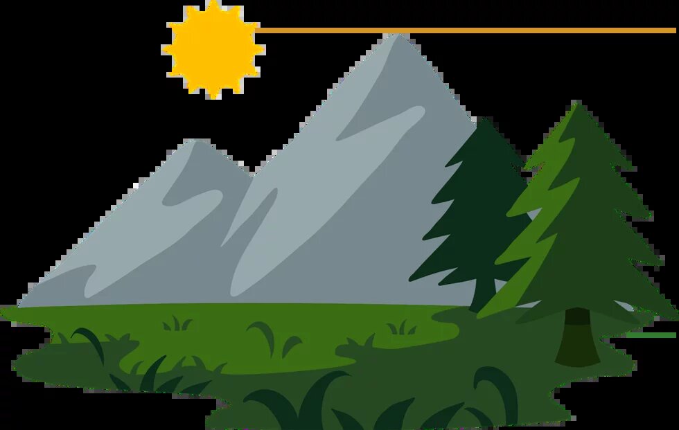 Berge Grafik 