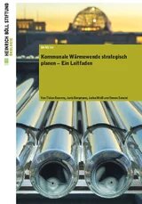 Titelbild vom Band 50 mit der Überschrift " Kommunale Wärmewende strategisch planen - Ein Leitfaden" und mehreren silbernen Heizungsrohren
